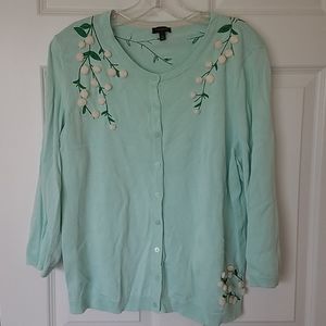 Talbots Charming Cardigan Size XL